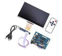 Fafeicy Affichage TFT LCD de 7 Pouces 1024 * 600, Module d'Affichage LCD, Module d'Affichage TFT LCD 7inch Monitor 7 LCD 1024 X 600 VGA Monitor Screen Kit pour 3/2