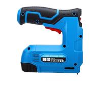 Fafeicy Agrafeuse électrique Li Ion, Pistolet à Clous Portable sans Fil, alimenté par Batterie, Charge Rapide, Haute capacité 1500 MAh, pour le Rembourrage, la Menuiserie, le Travail du