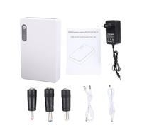 Fafeicy Alimentation Ininterrompue, Batterie de Secours 8 000 MAh pour Modem Routeur avec Voyants Intelligents, Compatible avec Caméra de sécurité Smartphone DSL (Prise UE)