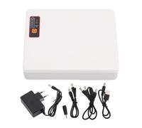 Fafeicy Alimentation sans Interruption, Mini UPS de Veille, Sortie 15600mAh, 18W, avec Plusieurs Protections, pour Modem Routeur, Caméra de sécurité (Prise UE)