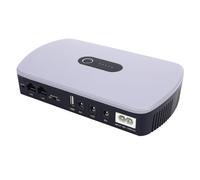 Fafeicy Alimentation UPS 10 400 MAh, Batterie de Secours Portable Compacte avec Protection Contre Les Surtensions, Batterie LFP pour Routeurs, Modems, Appareils de sécurité, (Prise UE 100 à 240V)