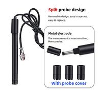 Fafeicy Analyseur d'oxygène Dissous JPB-70A, Compteur de qualité d'eau Portable avec Sonde DO, Mesure 32 °F à 104 °F, Idéal pour Les Tests 'aquaculture et 'Eau Douce