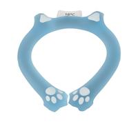 Fafeicy Anneau de Cou Refroidissant, Portant Permanent Non glissé de Cou de avec Un Clienle Facile pour l'été (Blue)