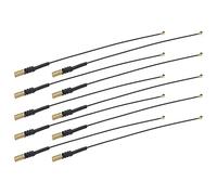 Fafeicy Antenne 433 MHz Interface Gain 5 DBi Puissance 50 W Fil 1,13 avec Signal Stable Faible VSWR pour Module Lora Alarme de sécurité Lecture de Compteur sans Fil pour Maison