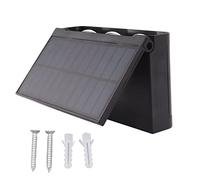 Fafeicy Applique Murale Solaire, Angle Réglable IP65 étanche vers le Haut, Lampe Murale D'extérieur à LED avec 6 Perles LED, pour Jardin, Villa, Cour, Parc, Porche