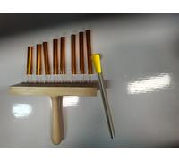 Fafeicy Bar Chimes Bouleau Bois Percussion Carillon Instrument 8 Tons | Carillons de barre en bois de bouleau, Instrument à Percussion, cloches à main à 8 tons avec Tubes en aluminium, bâton de