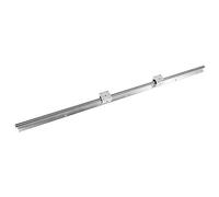 Fafeicy Barre de Guidage Linéaire, Chromée SBR16 1000mm | Blocs de roulement 4 pièces, roulements intégrés, mouvement fluide, boîtier en alliage d\'aluminium, trous pré-percés