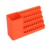 Fafeicy Bit de Tournevis, Organisateur Bit Bit de Rangement de Stockage Bit de Bit de Tournevis 50 Trous avec Conception Non Glissante pour L'organisation de L'outil de Réparation de