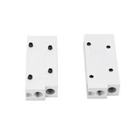 Fafeicy Bloc Chauffant pour Imprimante 3D, Bloc Chauffant Hotend | Compatible avec les Systèmes Hotend 2.4, usiné avec Précision, Installation sans Outil, Réduit la Déformation Lors des