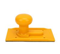 Fafeicy Bloc Poussoir pour le Travail du Bois, Poignée Ergonomique, Bâton Poussoir Sûr pour Scie à Table, Raboteuse, Plastique D'ingénierie ABS Jaune Haute Résistance, Poignée Texturée