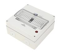 Fafeicy Boîte de Disjoncteur de Circuit en Plein Air, Enclos électrique à L'épreuve des Intempéries IP66 Boîte de Distribution d'alimentation avec Un Double Chargeur USB Protection