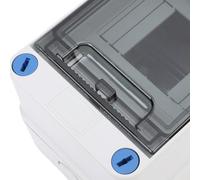 Fafeicy Boîte de Distribution à 4 Voies Enclos de Disjoncteur IP66 Boîte de Distribution D'alimentation Imperméable pour L'utilisation en Plein Air et les Systèmes électriques