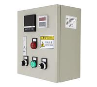 Fafeicy Boîte de Thermostat de Régulateur de Température PID 15KW 380V AC 0-400°C Système intégré avec Alarme de Minuterie D'affichage Numérique pour Machine de Polymérisation de Four de