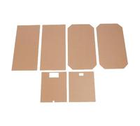 Fafeicy Boîtier d'imprimante 3D, Conception Acrylique, étanche à la Poussière avec Affichage LED pour Divers Filaments et Utilisateurs d'AMS Lite