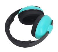 Fafeicy Bouchons D'oreilles bébé NRR 31dB Pliables Vert Menthe | Serre-tête Antibruit SNR 26 DB, Arceau Souple, Coque ABS Légère, pour Avion, Concert, étude, Bébés 0-3 Ans