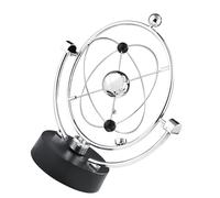 Fafeicy Boule électronique Perpétuelle d'astéroïde, Ornement de Bureau à Domicile avec Art du Mouvement Cinétique, Outil de Physique éducatif pour Enfants et Adultes (A603)