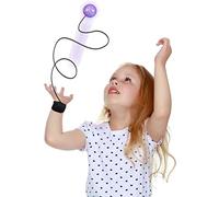Fafeicy Boules de Bracelet LED Light Up avec des Lumières Clignotantes Jouet de Bracelet à Corde élastique pour Garçons Filles de Fête Extérieure Intérieure pour Les Enfants Colorés