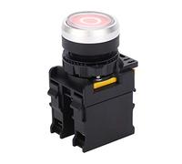 Fafeicy Bouton Poussoir, Interrupteur étanche ABS AC220V 10A