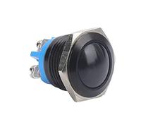 Fafeicy Bouton Poussoir Métal Acier Inoxydable Auto Retour Impulsionnel