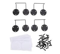 Fafeicy Butée de Glissière de Matelas 4 Pièces Support de Drap de Lit Barres de Retenue en Acier Inoxydable Stabilisateur de Cadre de Lit Réglable Clips Antidérapants Universels pour