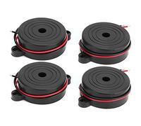 Fafeicy Buzzer d'alarme, Matériau ABS, Son Continu 95 DB, Alerte de sécurité DC3-24 V pour Le Bureau à Domicile