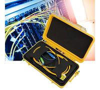 Fafeicy Câble de Lancement OTDR, Petite Lumière pour Tests de Zone Aveugle, Rallonge OTDR en Polypropylène à Haute efficacité, Câble Monomode Léger pour équipement 23,4 X 13,2 X 6,4 Cm