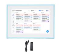 Fafeicy Calendrier Numérique Intelligent de 10,1 Pouces, Organisateur de la Famille à écran Tactile Planificateur électronique avec Application WiFi Sync, pour Outlook