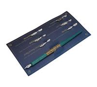 Fafeicy Calligraphie Dip Stylo écriture du Stylo avec 6 Plumes Remplaçables pour la Calligraphie Anglaise Pratiquant les Cadeaux (Cyan)