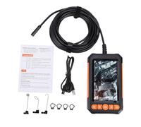 Fafeicy Caméra Endoscopique Industrielle avec écran de 4.3 Pouces, Objectif de 8mm, Câble de 10M, HD 1080P, étanche IP67, pour L'inspection des Tuyaux de Voiture et des Machines