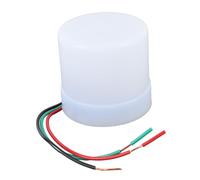 Fafeicy Capteur de Contrôle de la Lumière Extérieure, Commutateur Photocell Dusk à L'aube 25a Automatique avec IP33 Rating Imperméable pour les Lumières D'entrée de Jardin de Jardin (AC110-220V)