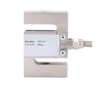 Fafeicy Capteur de Pondération Haute Précision de Charge de Charge 100 Kg avec Câble pour les Applications de Poutre S dans les Stations de Mélange et les Machines par Lots (50 kg)