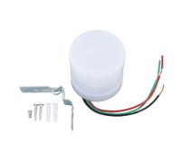 Fafeicy Capteur Photocellule à Interrupteur de Contrôle de Lumière Extérieure, Crépuscule à L'aube Automatique sur les Lumières D'entrée de la Protection IP33 pour la Protection IP33 (AC110-220V)