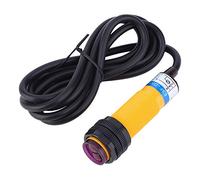 Fafeicy Capteur Photoélectrique à Réflexion Diffuse PNP NO E3F-DS30B4 10-30VDC 200mA 30cm Détection, avec Câble PVC de 1,1 M Indicateur LED pour Machine-outil D'automatisation Industrielle