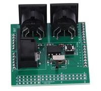 Fafeicy Carte Adaptateur MIDI, Port Série vers Module MIDI, Plaque d'adaptation d'interface Numérique PCB pour Tests 'instruments de Musique et Mesures électroniques