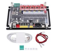 Fafeicy Carte de Contrôleur CNC 32 Bits à 4 Axes, Carte Mère CNC Graveur avec Interface USB de Type C Circuits Isolés pour la Broche 300W 500W Hors Ligne