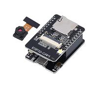Fafeicy Carte de Développement ESP32CAM, Carte PCB WiFi Bluetooth avec Module OV2640 OV7670, 520 KO de RAM Plus 8 Mo de PSRAM, 9 IO, Prise en Charge de la TF pour Les Projets de Caméra IoT