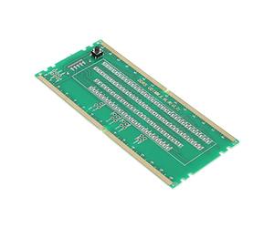 Fafeicy Carte de Test pour Slot Mémoire DDR5 RAM, PCB Desktop Memory Test
