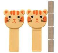 Fafeicy Carton Bol de Toilettes Souppe-casse de Siège Douce de Couvercle de Couvercle de Toilette sucré et Confortable pour la Salle de Bain Ménage/Matériau PP Adulte (Modèle de chat au café [2