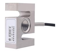 Fafeicy Cellule de Charge de 1 000 Kg, Capteur de Poids de 2 204 Lb, TYPE S, Capteur de Pondération en Métal de Haute Précision avec étanchéité IP67 pour Station de Mélange, Machine de Dosage, Station
