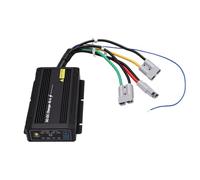 Fafeicy Chargeur de Batterie DC à DC 40A Double Entrée MPPT Solaire, étanche IP68 à Bord pour RV Camion Marine