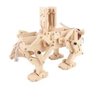 Fafeicy Chariot à Bœufs en Bois, Modèle de Transmission Mécanique, Ornement d'art Ancien Chinois, fabriqué à la Main en Bois de Chêne, Auto-Mobile, Style Antique, éducatif pour Enfants