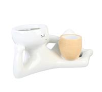 Fafeicy Charmant Conception de Pot de Fleur Succulent avec Drainage Efficace, Plante de Résine Créative - Pot pour Les Plantes Juteuses, Idéal pour la Culture Résidentielle