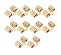 Fafeicy Charnière Cylindrique en Laiton de 12mm, Charnière Cachée, Ouverture à 180 Degrés, pour Boîte à Bijoux, Petite Boîte en Bois, Meubles