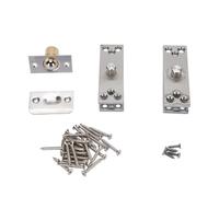 Fafeicy Charnière de Porte Dissimulée en Acier Inoxydable, Charnière Pivot Lourde pour la Porte en Bois Rotation à 360 Degrés Hinge de Porte Cachée avec Système de Roulement à Billes