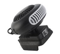 Fafeicy Chauffage d'espace alimenté par Batterie 18 V, Ventilateur de Chauffage électrique Portable ABS 170 W 2 Réglages de Chaleur 86 à 176 °F Sortie USB, de Chantier Compact pour BL1815 BL1820
