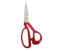 Fafeicy Ciseaux de Couture Fil Snips en Acier Inoxydable Ciste de Tailleur avec des Ciseaux de Tissu de Poignée Ergonomique pour le Bureau de L'artisanat de (Poignée rouge 8 pouces)