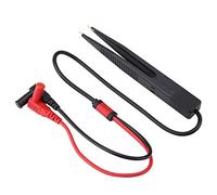 Fafeicy Clamp/Holder d'essai de Puce, Outil de Mesure de Composants SMD en Cuivre en Plastique Portable pour les Tests de Résistance et de Condensateur