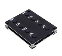 Fafeicy Clavier de Télécommande pour IC 705 IC 7600, Clavier Externe ABS avec Touches d'accès Rapide, efficacité Améliorée du Flux de Travail pour Les Amateurs de Communication 7610 7300 9700