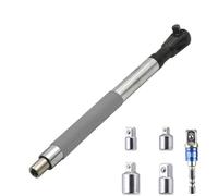 Fafeicy Clé D'extension Décalée Rallonge de clé à Cliquet pour Perceuse électrique Compatible avec les Douilles 1/2 Po pour les Espaces Restreints Assemblage de Meubles de Plomberie