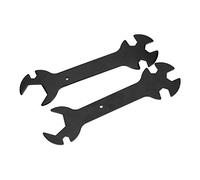 Fafeicy Clé Pliante Multifonctionnelle, Outil en Alliage Léger pour une efficacité de Travail élevée, clé Portable Noire pour Imprimantes 3D et Projets de Bricolage